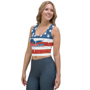 Trump '24 Patriotic Women's Crop Top