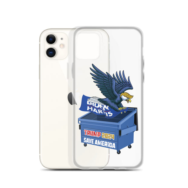 Dump Biden Clear Case for iPhone®