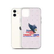 Trump '24 Eagle Clear Case for iPhone®