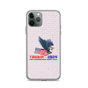 Trump '24 Eagle Clear Case for iPhone®