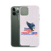 Trump '24 Eagle Clear Case for iPhone®