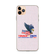 Trump '24 Eagle Clear Case for iPhone®