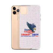 Trump '24 Eagle Clear Case for iPhone®