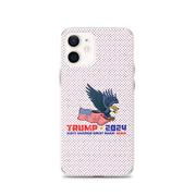 Trump '24 Eagle Clear Case for iPhone®