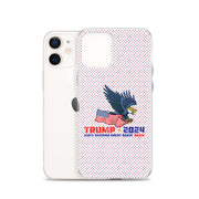 Trump '24 Eagle Clear Case for iPhone®