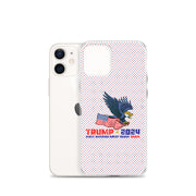 Trump '24 Eagle Clear Case for iPhone®