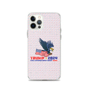 Trump '24 Eagle Clear Case for iPhone®