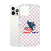 Trump '24 Eagle Clear Case for iPhone®