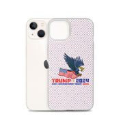 Trump '24 Eagle Clear Case for iPhone®