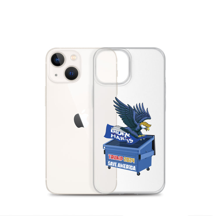 Dump Biden Clear Case for iPhone®