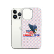 Trump '24 Eagle Clear Case for iPhone®