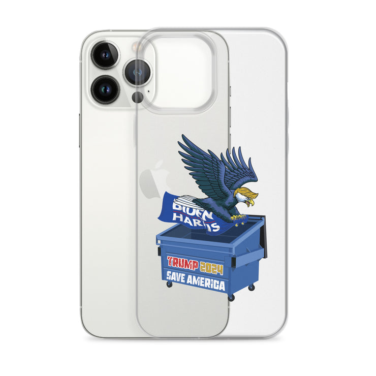 Dump Biden Clear Case for iPhone®