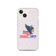 Trump '24 Eagle Clear Case for iPhone®