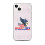 Trump '24 Eagle Clear Case for iPhone®