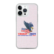 Trump '24 Eagle Clear Case for iPhone®