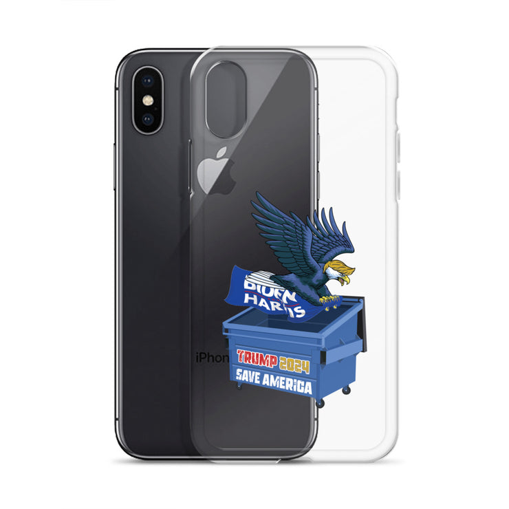 Dump Biden Clear Case for iPhone®