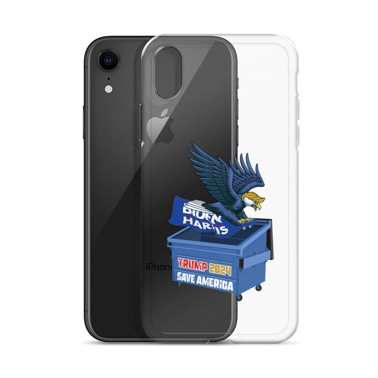 Dump Biden Clear Case for iPhone®