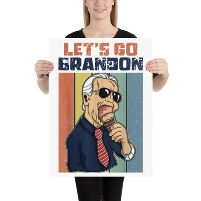 Let's Go Brandon Wall Art