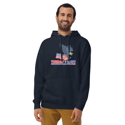 Trump '24 Eagle Men's Hoodie