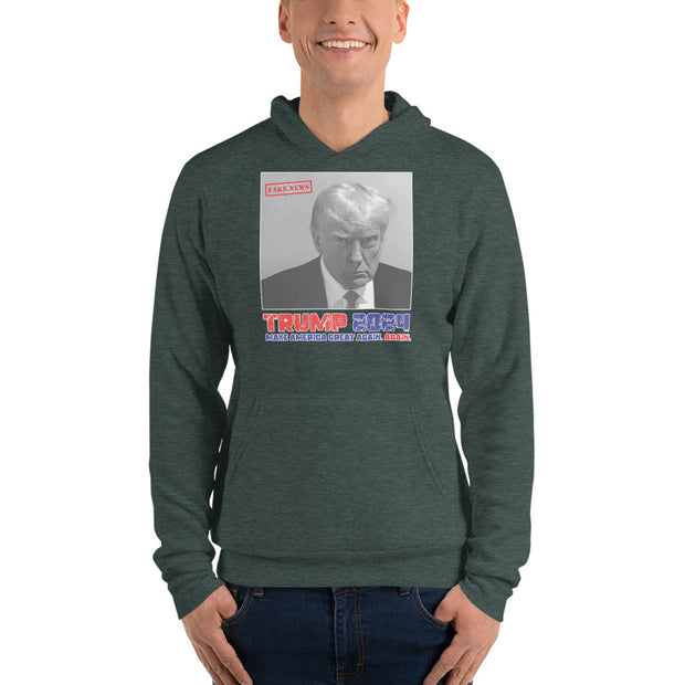 Trump Fake News Men's Hoodie