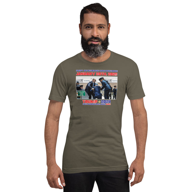 Sleepy Joe's Countdown Men's T-shirt