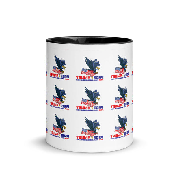 Trump '24 Eagle Mug with Color Inside