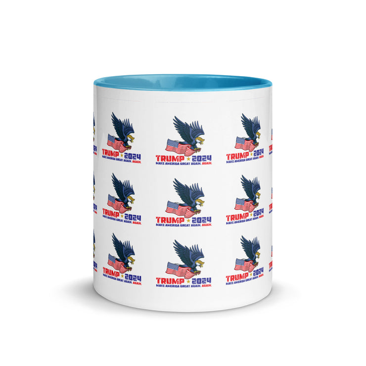 Trump '24 Eagle Mug with Color Inside