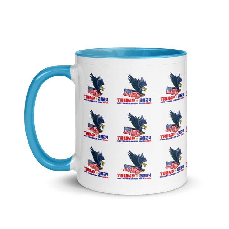 Trump '24 Eagle Mug with Color Inside