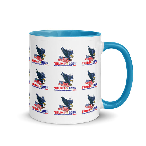 Trump '24 Eagle Mug with Color Inside