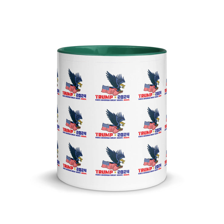 Trump '24 Eagle Mug with Color Inside