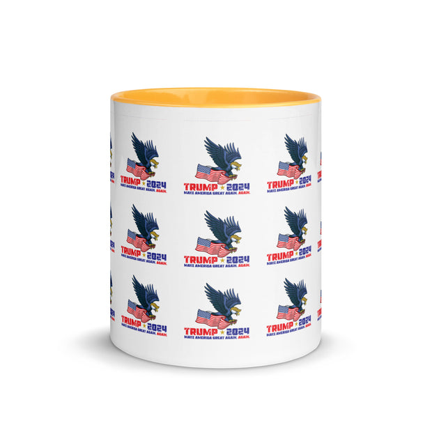 Trump '24 Eagle Mug with Color Inside