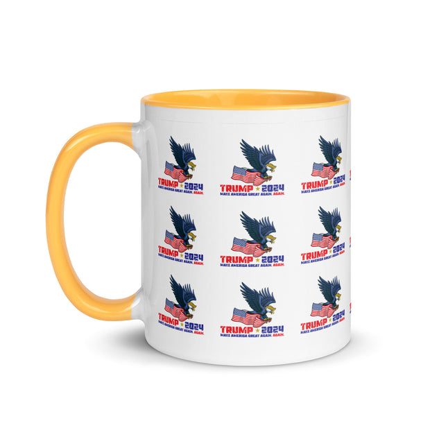 Trump '24 Eagle Mug with Color Inside