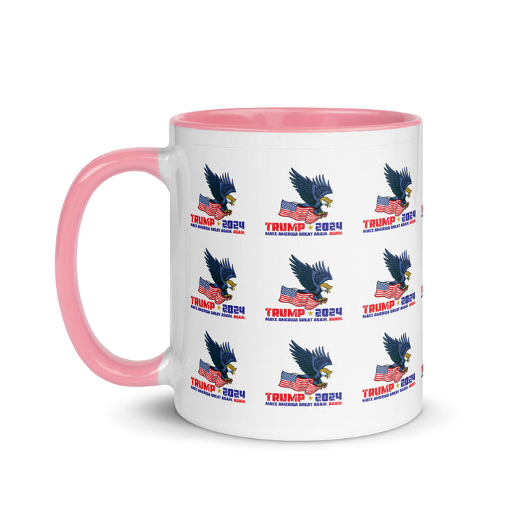 Trump '24 Eagle Mug with Color Inside