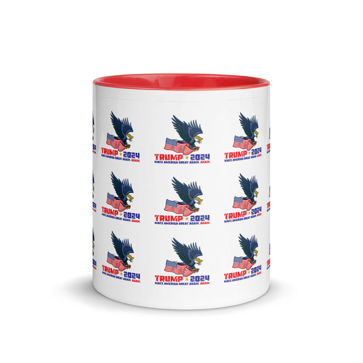 Trump '24 Eagle Mug with Color Inside