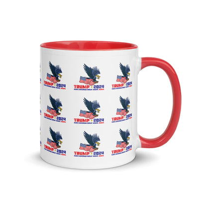 Trump '24 Eagle Mug with Color Inside