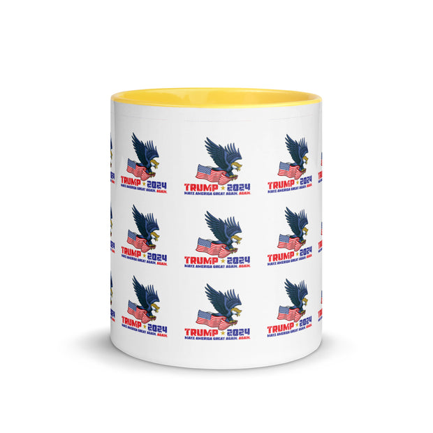 Trump '24 Eagle Mug with Color Inside