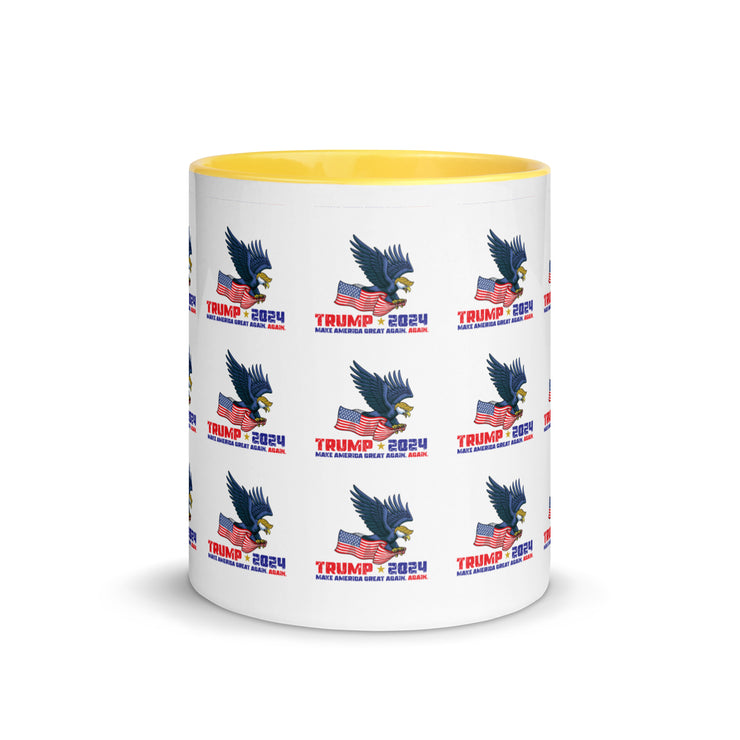 Trump '24 Eagle Mug with Color Inside