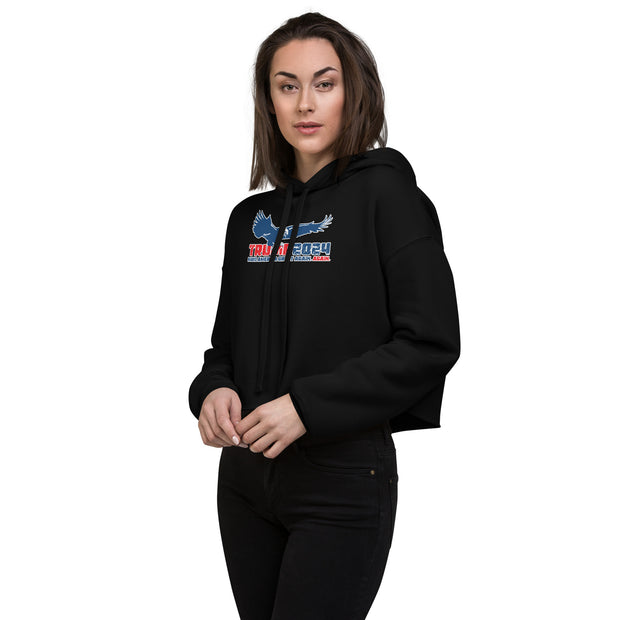 Trump '24 Eagle Crop Hoodie