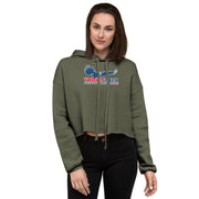 Trump '24 Eagle Crop Hoodie