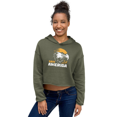 Save America '24 Crop Hoodie