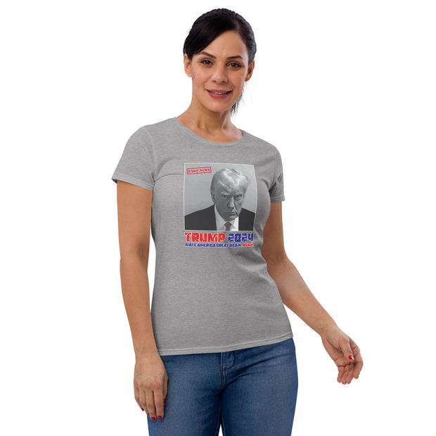 Trump Fake News Women's T-shirt