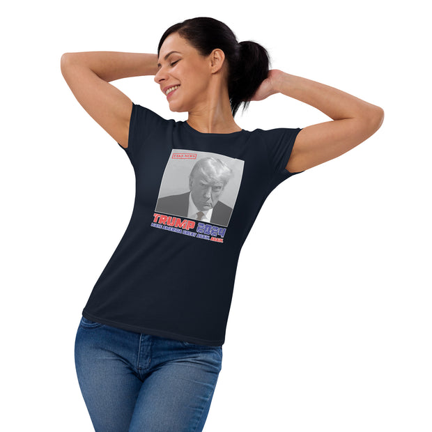 Trump Fake News Women's T-shirt