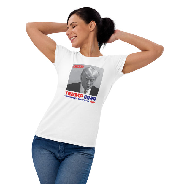 Trump Fake News Women's T-shirt