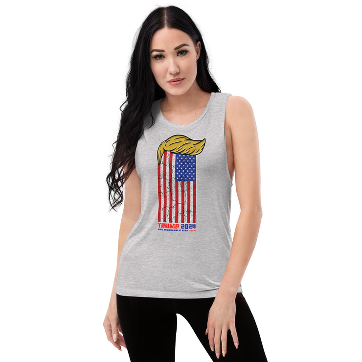 Trump '24 Ladies’ Muscle Tank