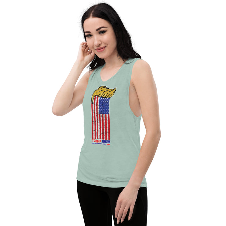 Trump '24 Ladies’ Muscle Tank