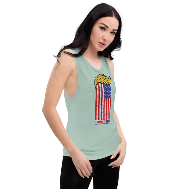 Trump '24 Ladies’ Muscle Tank