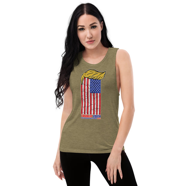 Trump '24 Ladies’ Muscle Tank