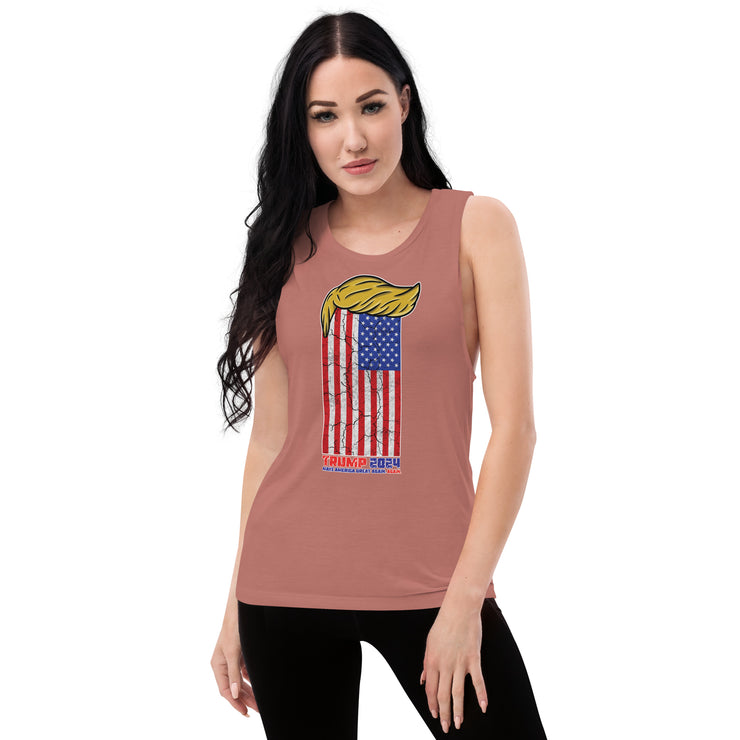 Trump '24 Ladies’ Muscle Tank