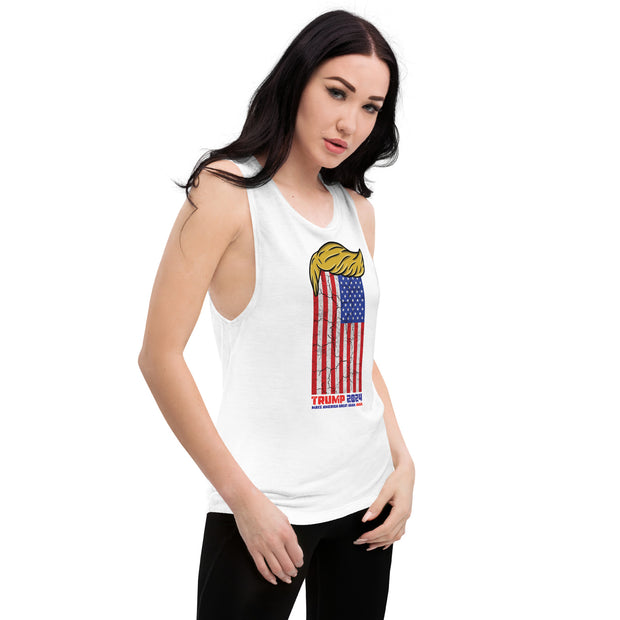 Trump '24 Ladies’ Muscle Tank