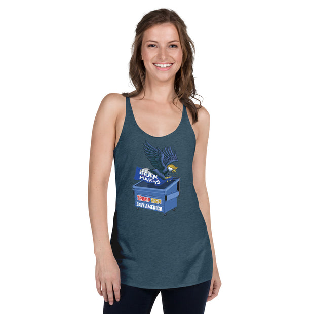 Dump Biden! Women's Racerback Tank Top